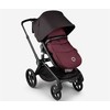 Bugaboo vežimėliams Fox, Donkey, Buffalo, Bee, Cameleon skirtas vokelis, žiemos mova Dark Cherry Raudona