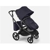Bugaboo vežimėliams skirtas pūkinis žiemos vokelis, mova THERMOLITE® performance Heritage juodas