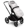 Bugaboo vežimėliams Fox, Donkey, Buffalo, Bee, Cameleon skirtas vokelis, žiemos mova Fresh Baltas