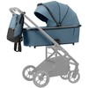 Carrello Alfa Indigo Mėlyna Lopšys ir kuprinė