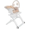 Carrello Alto maitinimo kėdutė 3in1 Solid Pilkas