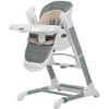 Carrello Cascata maitinimo kėdutė 3in1 Kosminė pilka