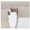 Carrello Luna lopšiukas Silk rusvai gelsvas
