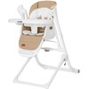 Carrello Triumph maitinimo kėdutė 2in1 Cocoa Brown