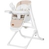 Carrello Triumph maitinimo kėdutė 2in1 Kreminis rusvai gelsvas