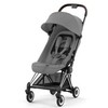 Cybex Coya vežimėlis Mirage Pilkas, chrome ruda frame