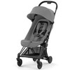 Cybex Coya vežimėlis Mirage Pilkas, matt juodas frame