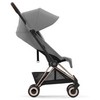 Cybex Coya vežimėlis Mirage Pilkas, rosegold frame