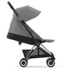 Cybex Coya vežimėlis Mirage Pilkas, rosegold frame
