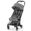 Cybex Coya vežimėlis Mirage Pilkas, rosegold frame