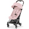 Cybex Coya vežimėlis Peach Rožinė, chrome ruda frame
