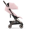 Cybex Coya vežimėlis Peach Rožinė, rosegold frame