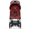 Cybex Coya vežimėlis Rockstar Rosenrot Raudona, Matt Juodas frame