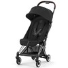 Cybex Coya vežimėlis Sepia Juodas, chrome ruda frame