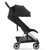 Cybex Coya vežimėlis Sepia Juodas, chrome ruda frame