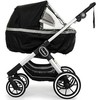 Emmaljunga universali Lietaus apsauga Exclusive LARGE Duo Combi Super Nitro NXT90F