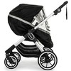 Emmaljunga universali Lietaus apsauga Exclusive LARGE Duo Combi Super Nitro NXT90F