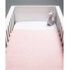 Jollein antklodės ir pagalvės užvalkalų komplektas Mini Dots Blush Rožinė 100x140 cm.