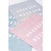 Fotelis Jollein Kilimas ABC 90x130cm Soft Pilkas - 100% medvilnė