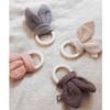 Jollein kramtukas - žaisliukas - Bunny Ears - Chestnut