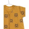 Jollein kūdikio miegmaišis su nusegamomis rankovėmis Tiger Mustard 90 cm