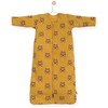 Jollein kūdikio miegmaišis su nusegamomis rankovėmis Tiger Mustard 90 cm