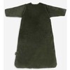 Jollein kūdikio miegmaišis su nusegamomis rankovėmis Velvet Leaf Žalias 70cm