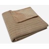 Jollein megztas pledas Pure Knit 100x150 cm Biscuit Velvet GOTS