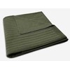 Jollein megztas pledas Pure Knit 100x150 cm Leaf Žalias GOTS