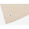 Jollein merino vilnos pledukas 100x150 cm Weave Knit Oatmeal