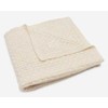 Jollein merino vilnos pledukas 100x150 cm Weave Knit Oatmeal