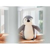 Jollein minkštas žaislas Penguin Storm Pilkas