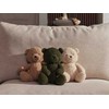 Jollein minkštas žaislas Teddy Bear Leaf Žalias