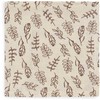 Jollein muslino audinio vystyklų rinkinys 70x70 Meadow Chesnut 3vnt