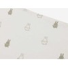 Jollein muslino audinio vystyklų rinkinys 70x70 Happy Miffy Olive Žalias 3vnt