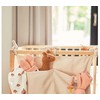 Jollein muslino merliukai 31x31 cm Peach 3vnt