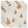 Jollein muslino merliukai 31x31 cm Pear 3vnt