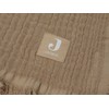 Jollein muslino pledas 75x100 cm Fringe Biscuit