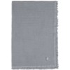 Jollein muslino pledas 75x100 cm Fringe Storm Pilkas