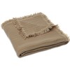 Jollein muslino pledas 75x100 cm Fringe Biscuit