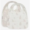 Jollein neperšlampamas seilinukas Bib su kišene Miffy Snuffy Nougat 2vnt.