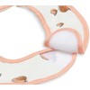 Jollein neperšlampamų seilinukų rinkinys Bib Peach Rožinė 3 vnt.