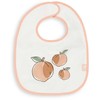 Jollein neperšlampamų seilinukų rinkinys Bib Peach Rožinė 3 vnt.