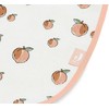 Jollein neperšlampamų seilinukų rinkinys Bib Peach Rožinė 3 vnt.