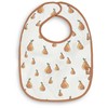 Jollein neperšlampamų seilinukų rinkinys Bib Pear Caramel 3 vnt.