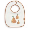 Jollein neperšlampamų seilinukų rinkinys Bib Pear Caramel 3 vnt.