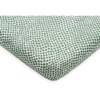 Jollein trikotažinė paklodė su guma Jersey Ash Žalias 60x120