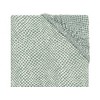 Jollein trikotažinė paklodė su guma Jersey Ash Žalias 60x120