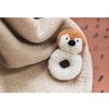 Jollein Pledas Teddy Bliss Knit Nougat 75x100 cm.