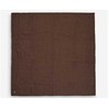 Jollein pledas Wrinkled 120x120cm Chestnut